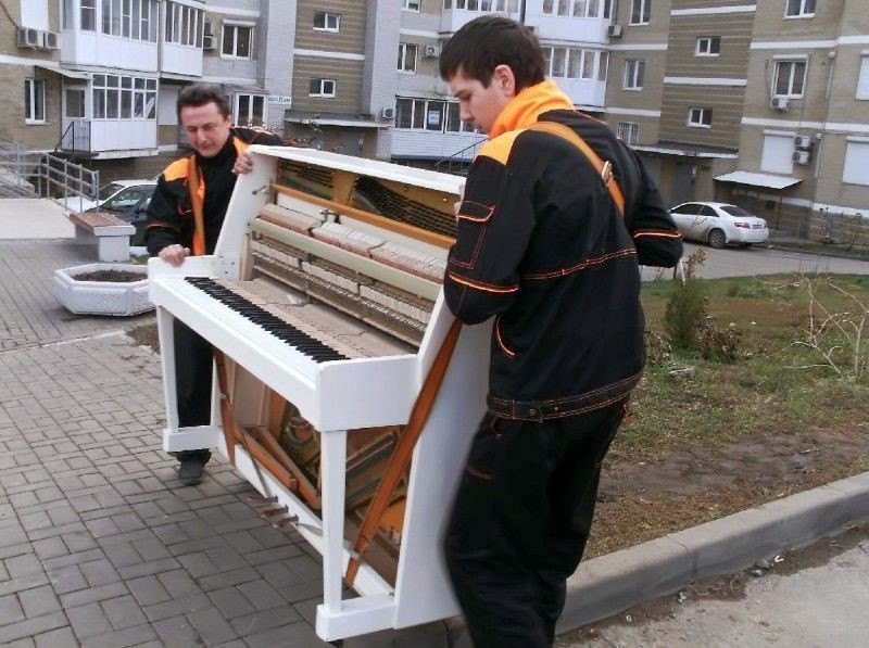 Перевозка пианино и рояля в Ханты-Мансийске — цена от 817 руб., грузчики, упаковка — Мастер24
